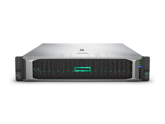 HPE ProLiant DL380 Gen10 entry SATA server with one IntelÂ® XeonÂ® Bronze 3104 processor, 16 GB memory, S100i storage controller, eight large form factor drive bays and one 500W power supply